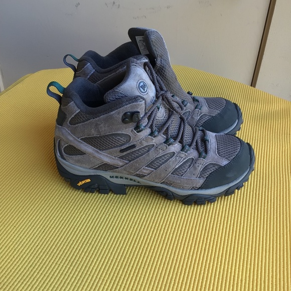 Merrell Men\'s Moab 2 Mid Waterproof Hiking Boot  Size 7.5. NWOB main image 4